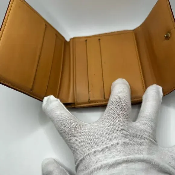 GUC Louis Vuitton Murakami Noir Trifold Wallet